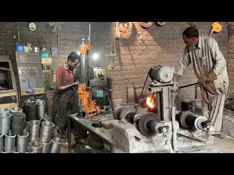 Production of Engine Block Cylinder Sleeves | How to Make Engine Cylinder Sleeves | Cylinder Liners