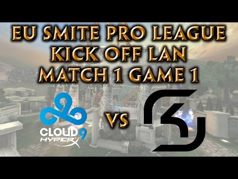 EU Pro League Kick-Off LAN Match 1 Game 1 - Cloud9 HyperX vs SK Gaming