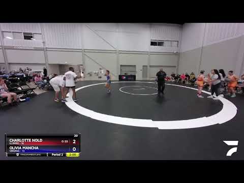 101 Lbs Round 3 (8 Team) - Charlotte Nold, Illinois Vs Olivia Mancha, Virginia Cea9