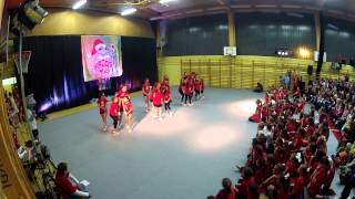 preview picture of video 'Frogsmas 2014 - Žabice, otroška cheerleading skupina'