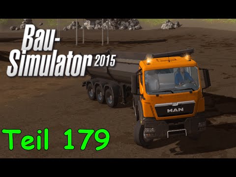 Let's Play Bau Simulator 2015 Teil 179 - MIT DEM SATTELKIPPER INS KIESWERK FAHREN | Liongamer1