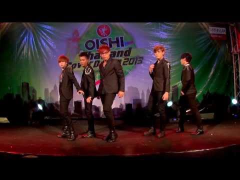 131006 Rafa'el cover MBLAQ - Smoky Girl + Mona Lisa @OISHI Thailand Cover Dance 2013 (Audition)