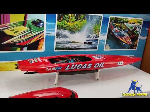 Oxidean Marine Intimidator 60 inch stepped Twin Mono rc boat