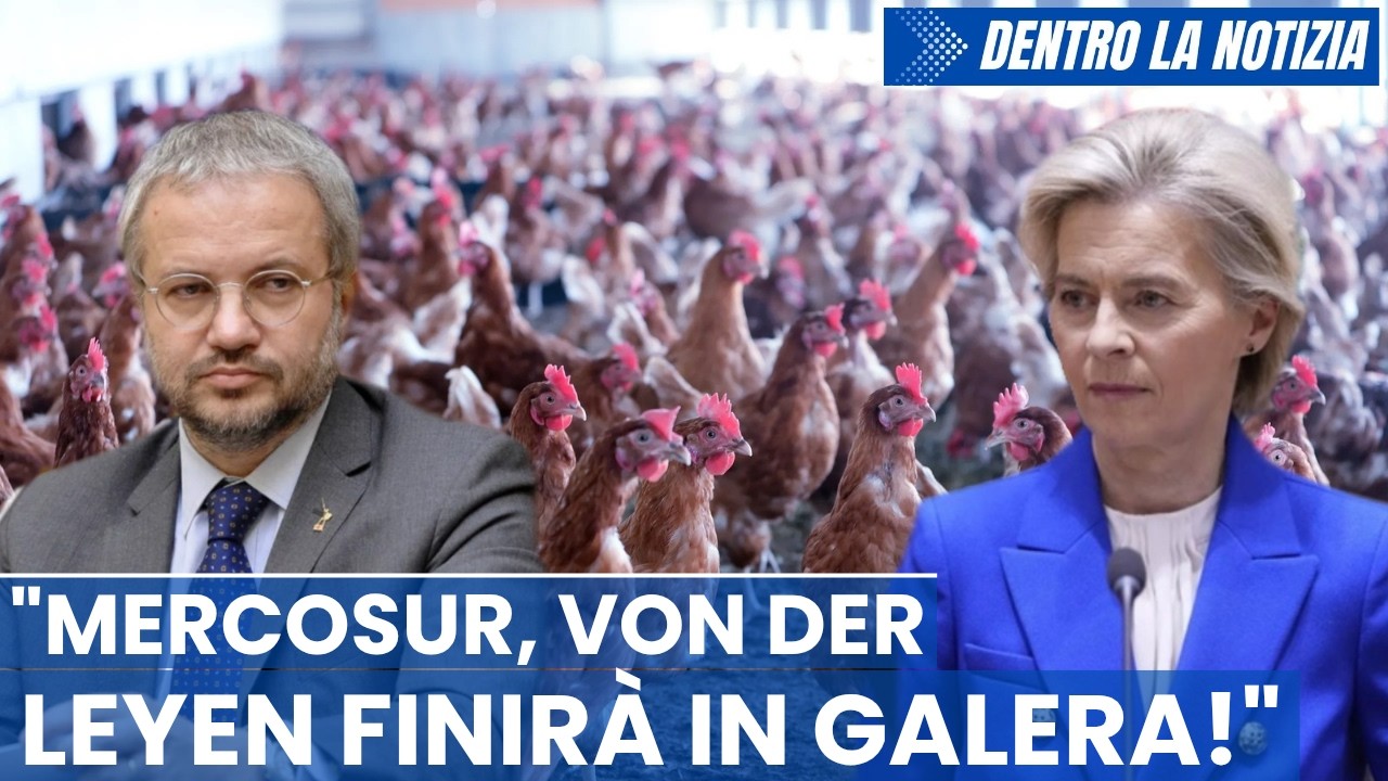Dal Brasile 80% polli con salmonella! Borghi: von der Leyen in galera! Italia vaccina polli con mRNA
