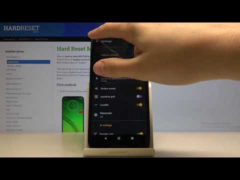 How to Manage Camera Leveler on Motorola Moto G7 Power - Turn On/Off Camera Leveler