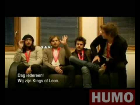 Kings Of Leon Accept Best Single Award from Humo Belgium