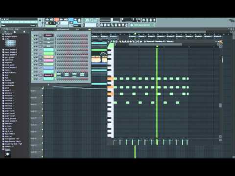 FL studio: Jaded and Faxing Berlin Chords