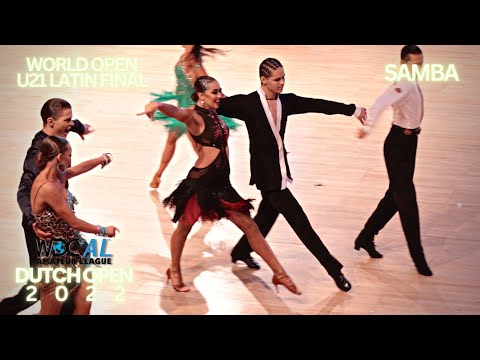 U21 Open Latin Final - Samba | Dutch Open Assen 2022 | WDC AL
