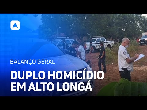 Homem e mulher são assassinados a tiros em Alto Longá