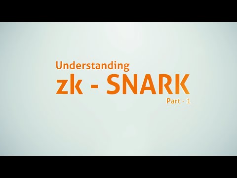 Understanding zk-SNARK Part-1