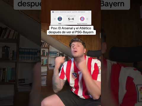 Que pensarán el Atlético y el Arsenal después de ver el Bayern PSG?😂 #humor