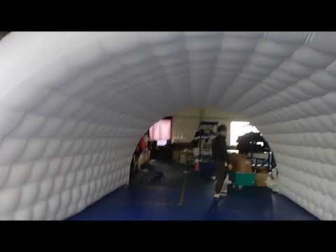 Outdoor durable custom inflatable tunnel tents for party events