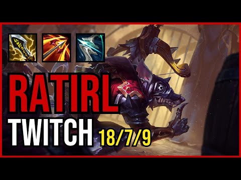 RATIRL - TWITCH vs. MISS FORTUNE ADC | EUW DIAMOND | PATCH 10.25