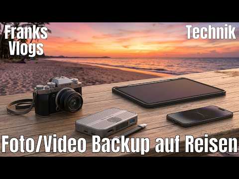 Foto Video Backup auf Reisen & Unterwegs  Ipad &  Iphone  Acasis Magnetic Docking Station
