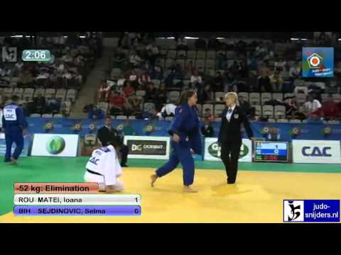 Ioana Matei (ROU) - Selma Sejdinovic (BIH) [-52kg]