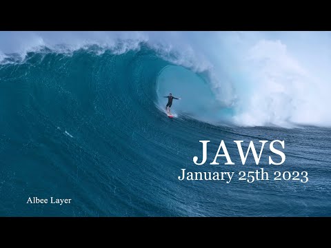 Jaws - January 25th 2023 - Big Wave Surfing