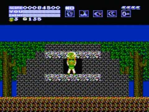 Flying Dragon: The Secret Scroll Game Sample - NES/FC