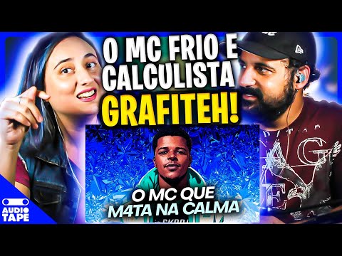 ❄️SIMPLESMENTE GRAFITEH ! Reagindo ao Mc que mata na calma - AUDIO TAPE REACT