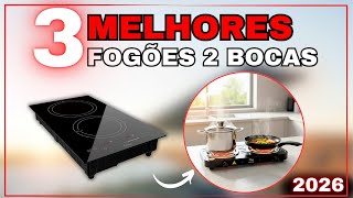 TOP3 Fogões Elétricos 2 Bocas Mais Bem Avaliados 2026: Elgin, Bak ou Oster Indução - Custo Benefício