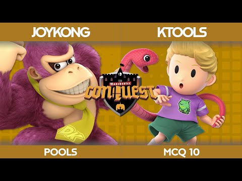 Manchester Conquest 10 -  JoyKong (Donkey Kong) vs KTools #13 (Lucas) Pools