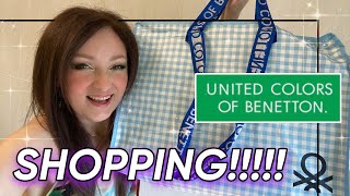 🛍️ TRY ON HAUL da BENETTON 🛍️ i miei acquisti da tutti i giorni 🥰 | One B Queen