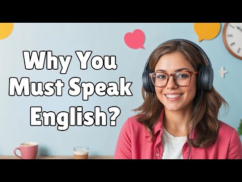 Why You Must Speak English; Learn English With Podcast Conversation! English Speaking Practice!