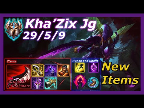 Challenger Kha'Zix New Items - Kha'Zix S11 - Kha'Zix Mythic items - Season 11
