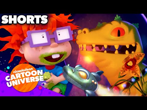 Reptar In Space & Baby Art Project! 🍼 | Rugrats | Nicktoons