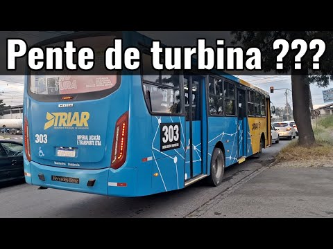 Pente na Turbina - Apache Vip 4 - ônibus CAIO - Imperial Transportes 303 - TRIAR Araucária