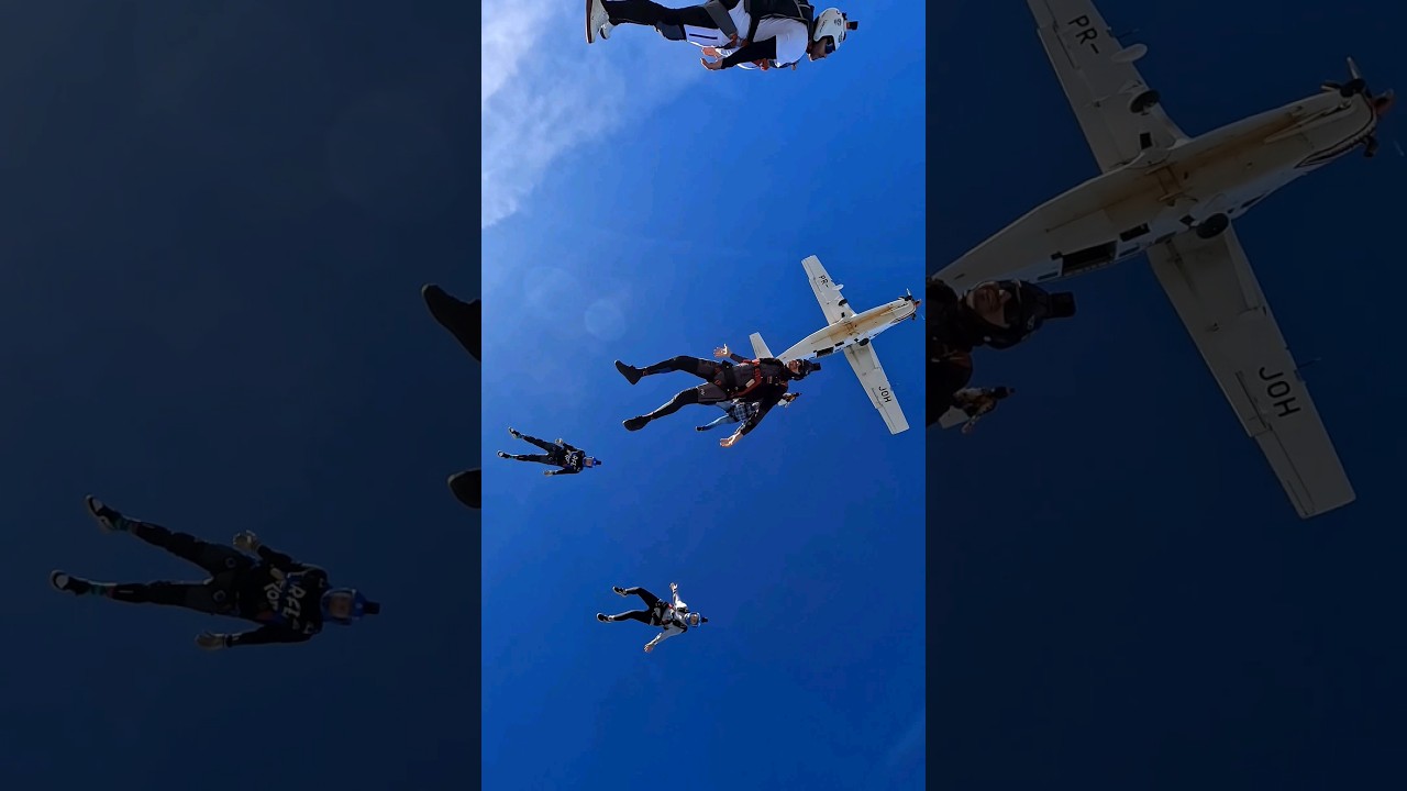 Back Exit #shorts #skydiving #video