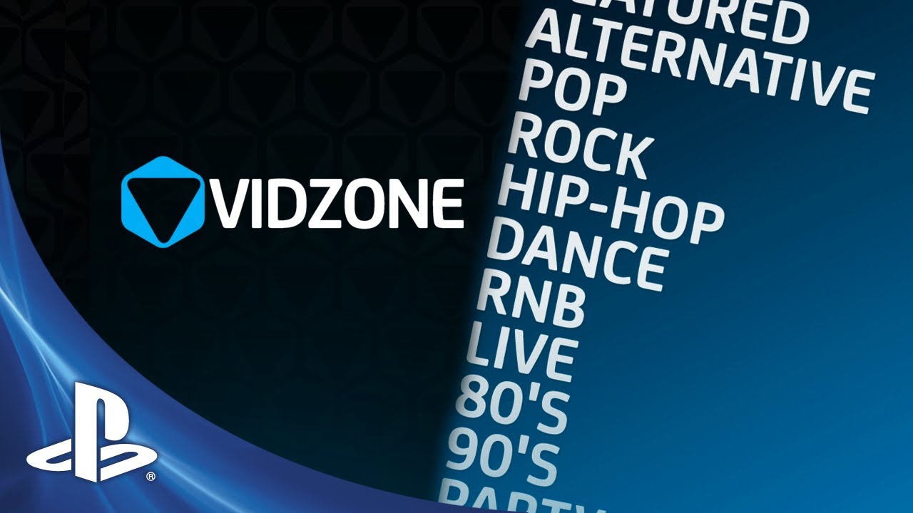 VidZone: Free Music Video App on PS3 Today, Take the Tour