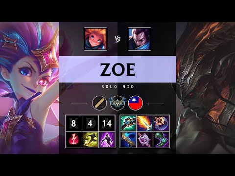 Zoe Mid vs Yasuo - TW Challenger Patch 25.07