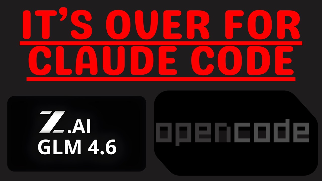 OPENCODE + GLM4.6 = MINDBLOWING CHEAP CODE