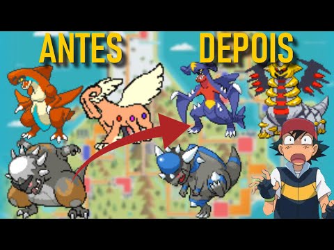 OS POKEMON NA BETA DE SINNOH ERAM... ESTRANHOS...