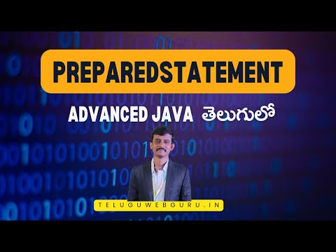 2 Java Jdbc Statement And Preparestatement Java Tutorial Telugu