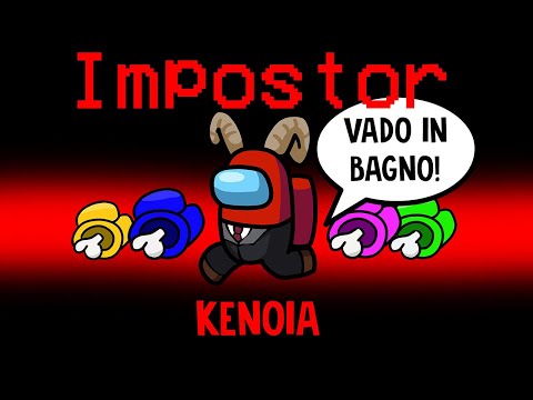HO FINTO DI ANDARE AL BAGNO SU AMONG US