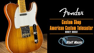 Video thumbnail for Fender Custom Shop American Custom Telecaster - In-Depth Demo by N Stuff Music
