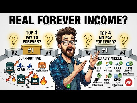 14 Monthly Dividend ETFs Ranked: Only 4 Actually Last