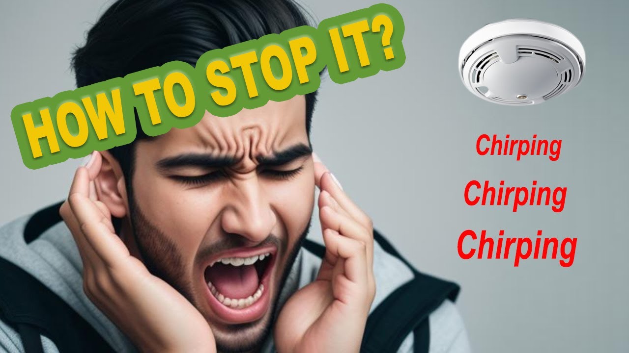 How To Stop Smoke Detector From Chirping Without Battery video thumbnail