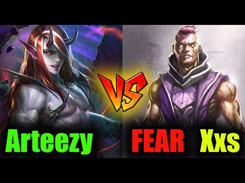 EASY To CARRY - Arteezy [Terrorblade] vs Fear [Anti-Mage] ft Xxs [Ember Spirit] Dota 2