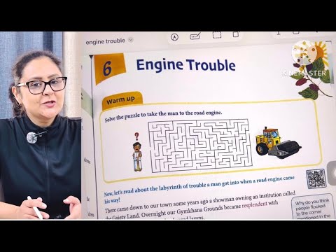 Engine trouble || R k Narayan || full chapter explanation || class 8 ||
