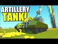 Who Can Build the Best Artillery Tank? (Scrap Mechanic Multiplayer)