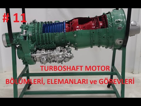 Gaz Türbinli Motor Bölümleri