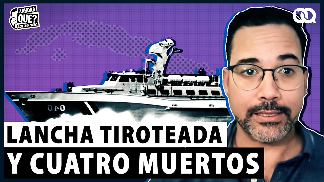 Lancha tiroteada y cuatro muertos