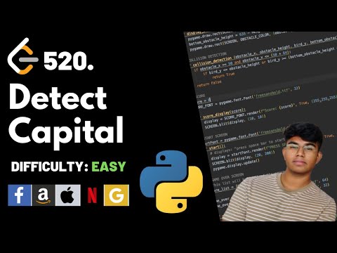 Leetcode Detect Capital Python
