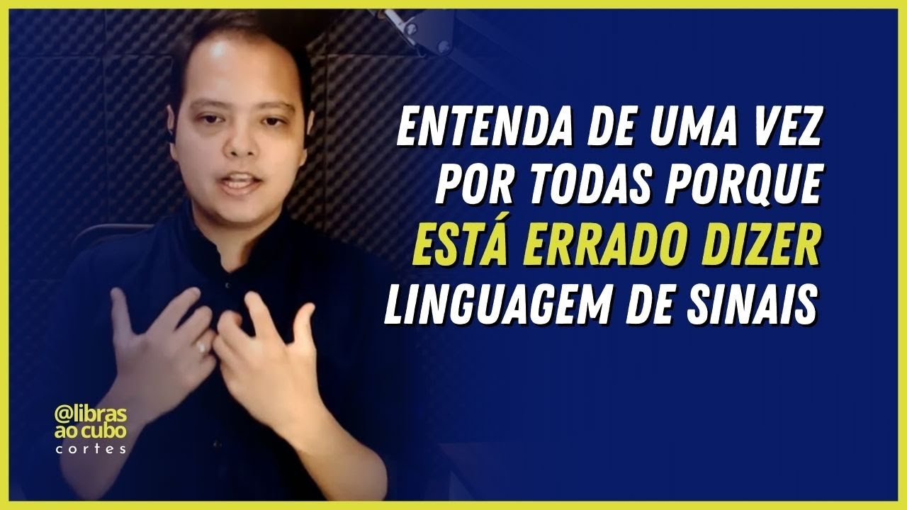 #Libras | Qual a diferença entre língua e linguagem? | Cortes da Comunidade