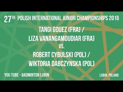 #PJ2016 Lubin - Tangi GOUEZ/ Liza VANANGAMOUDIAR vs.Robert CYBULSKI/Wiktoria DABCZYNSKA