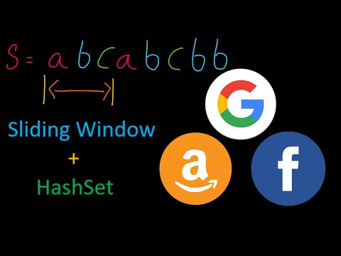 Leetcode 3 Longest Substring Without Repeating Characters Java Solution Explained