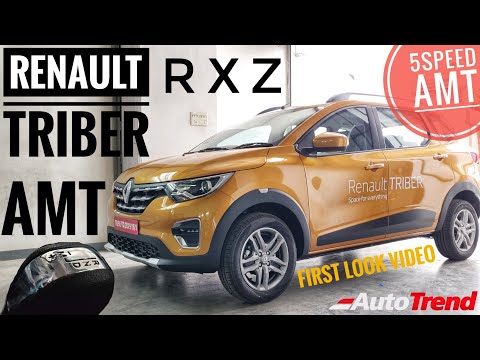 Renault Triber AMT | 7-Seater | Very Practical Family Cars | Rs 6.18 Lakh | Walkaround | AutoTrend !