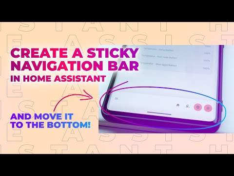 Create a Sticky Bottom Navigation Bar in Home Assistant